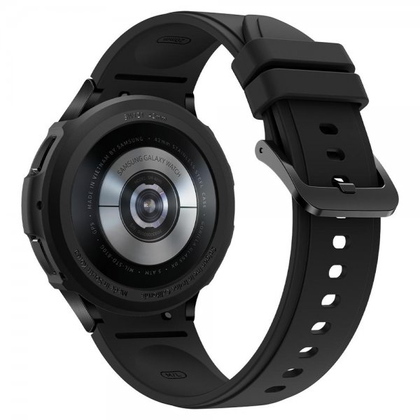 - Samsung Galaxy Watch 4 Classic 42mm - Skal - Liquid Air - Matte Black