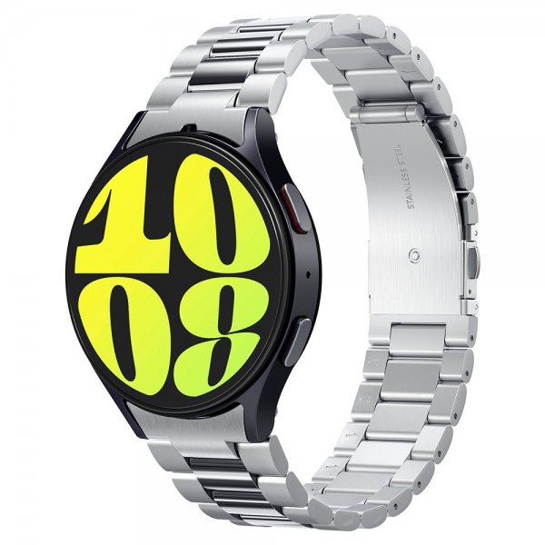- Samsung Galaxy Watch 7 40/44mm - Armband - Modern Fit 316L - Silver