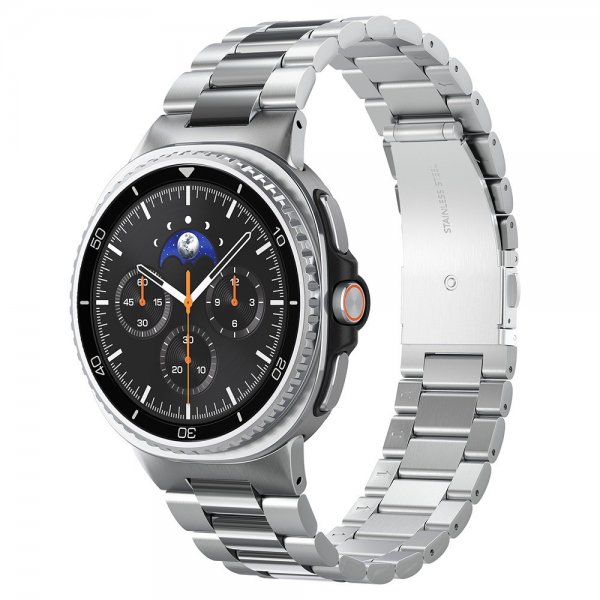 - Samsung Galaxy Watch 8 40/44mm/Watch 8 Classic 46mm - Armband - Modern Fit - Silver