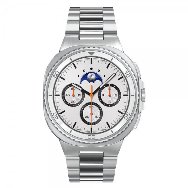 - Samsung Galaxy Watch 8 40/44mm/Watch 8 Classic 46mm - Armband - Modern Fit - Silver