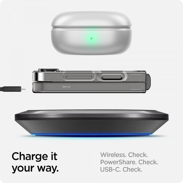 - Samsung Galaxy Z Flip 6/Galaxy Z Flip 7 FE - Skal - Air Skin - Zero One Svart