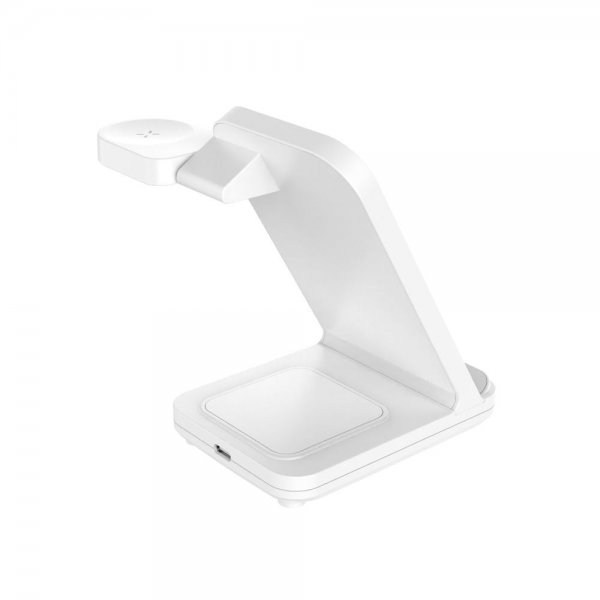 - Trådlös laddare - Powerstation for Samsung - 3in1 15W Vit