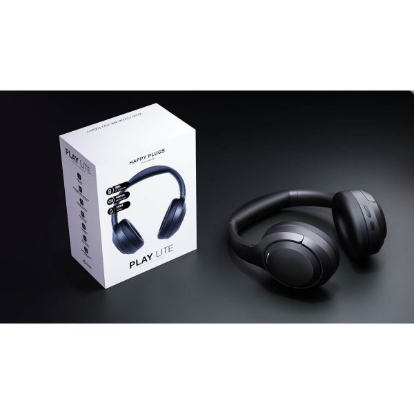 - Trådlösa Over-Ear Hörlurar - Play Lite - Svart
