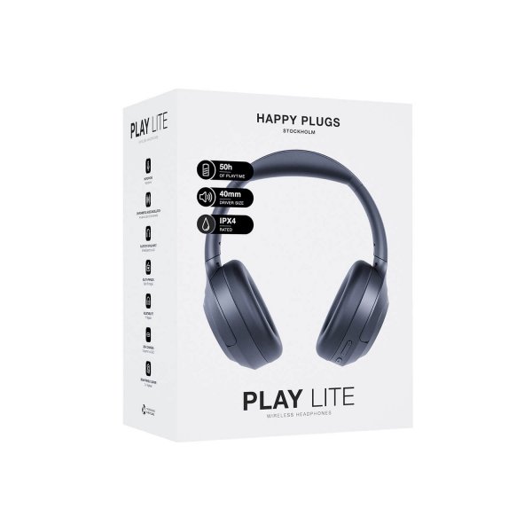 - Trådlösa Over-Ear Hörlurar - Play Lite - Svart