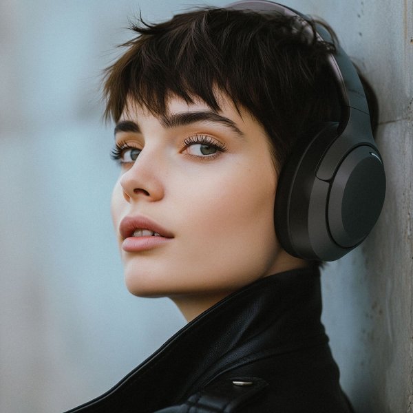 - Trådlösa Over-Ear Hörlurar - Play Lite - Svart