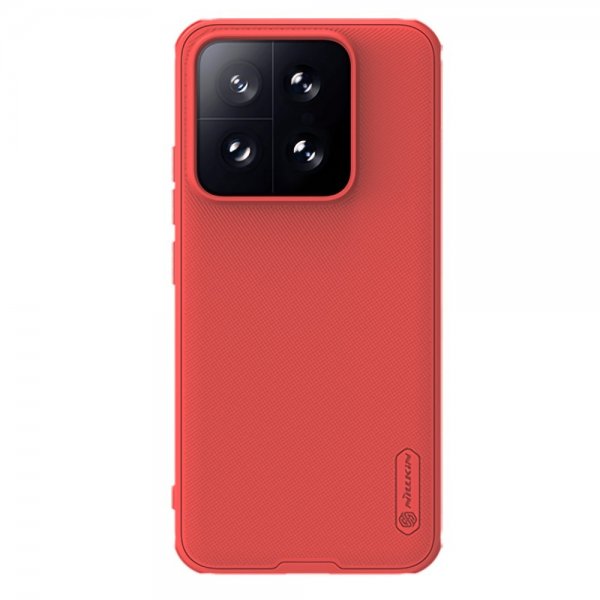 - Xiaomi 14 - Skal - Super Frosted Shield - Röd