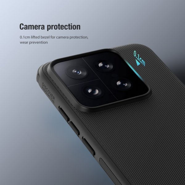 - Xiaomi 14 - Skal - Super Frosted Shield - Röd