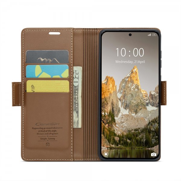 - Xiaomi 14T - Fodral - 023 Series - Brun